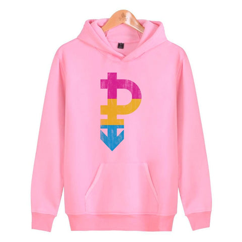 pansexual Hoodies Men/Women Sweatshirts Print Hooded Hoodies clothes Hoody Tops male V2208