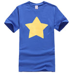 2019 summer short sleeve T-shirt printed STEVEN UNIVERSE STAR pattern fashion cool hip hop streetwear men's T-shirts harajuku