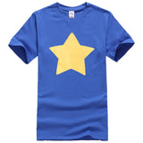 2019 summer short sleeve T-shirt printed STEVEN UNIVERSE STAR pattern fashion cool hip hop streetwear men's T-shirts harajuku