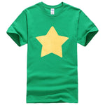 2019 summer short sleeve T-shirt printed STEVEN UNIVERSE STAR pattern fashion cool hip hop streetwear men's T-shirts harajuku