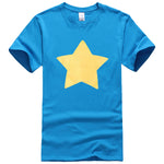 2019 summer short sleeve T-shirt printed STEVEN UNIVERSE STAR pattern fashion cool hip hop streetwear men's T-shirts harajuku