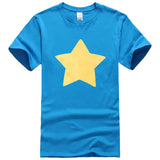 2019 summer short sleeve T-shirt printed STEVEN UNIVERSE STAR pattern fashion cool hip hop streetwear men's T-shirts harajuku