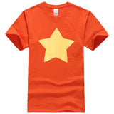 2019 summer short sleeve T-shirt printed STEVEN UNIVERSE STAR pattern fashion cool hip hop streetwear men's T-shirts harajuku