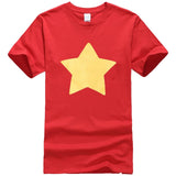 2019 summer short sleeve T-shirt printed STEVEN UNIVERSE STAR pattern fashion cool hip hop streetwear men's T-shirts harajuku