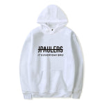 Jake Paul Hoodies Men Women Hip Hop Black White Sweatshirt Hooded Sweatshirt Coats All-match Print Long Sleeve Pullover