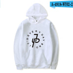 Jake Paul Hoodies Men Women Hip Hop Black White Sweatshirt Hooded Sweatshirt Coats All-match Print Long Sleeve Pullover