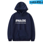 Jake Paul Hoodies Men Women Hip Hop Black White Sweatshirt Hooded Sweatshirt Coats All-match Print Long Sleeve Pullover