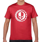 Men's T Shirts Warhammer 40k Video Game T-shirts Adeptus Mechanicus T-Shirt 100% Cotton O-Neck Short Sleeve Game Fan's Clothing