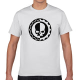Men's T Shirts Warhammer 40k Video Game T-shirts Adeptus Mechanicus T-Shirt 100% Cotton O-Neck Short Sleeve Game Fan's Clothing