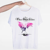 Three Days Grace Music Band T-shirt O-Neck Short Sleeves Summer Casual Fashion Unisex Men and Women Tshirt