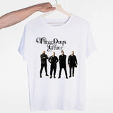 Three Days Grace Music Band T-shirt O-Neck Short Sleeves Summer Casual Fashion Unisex Men and Women Tshirt