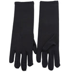 New Summer Lady Spandex  Medium-Long Sunscreen Embroidered Gloves Female Thin Elastic Etiquette Driving Gloves Foe Women Luvas