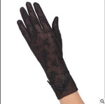 Sunscreen gloves non-slip lace ice silk gloves sexy female thin section summer UV touch screen driving long gloves 03K