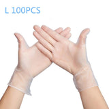 100 Pieces Disposable Gloves Black Nitrile Gloves Wholesale Rubber Latex Gloves Experiment Nitrile Tattoo Beauty Hair Dye