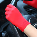 Ladies Ice Silk Sunscreen Gloves Thin Spring Autumn Non-Slip Breathable Summer Driving Gloves Female SZ036