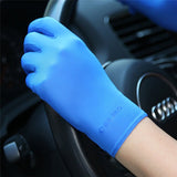 Ladies Ice Silk Sunscreen Gloves Thin Spring Autumn Non-Slip Breathable Summer Driving Gloves Female SZ036