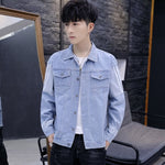 2020 Men's Casual Bomber Jackets Men's Hip Hop Retro Denim Jackets Street Style Men's Fashion Denim Casual Retro Jackets hoodie