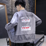 2020 Men's Casual Bomber Jackets Men's Hip Hop Retro Denim Jackets Street Style Men's Fashion Denim Casual Retro Jackets hoodie