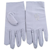 women's Sunscreen Gloves Fashion Female Short Embroidered Sunscreen Skin Care Spring And Autumn Elastic Thin Gloves