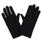 1Pair Cotton Gloves Khan Cloth Quality Check Solid Gloves Rituals Play White Gloves 2Colors