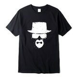 XIN YI Men's High quality short sleeve 100% cotton Funny heisenberg print o-neck breaking bad cool casual men t-shirt tee shirts