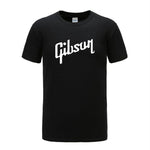 2020 New men tshirt luxury brand Gibson T Shirts Men Music Rock Man t shirt Short Sleeve T-Shirt Hip Hop Mens Tee Shirt Tops