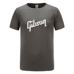 2020 New men tshirt luxury brand Gibson T Shirts Men Music Rock Man t shirt Short Sleeve T-Shirt Hip Hop Mens Tee Shirt Tops