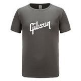 2020 New men tshirt luxury brand Gibson T Shirts Men Music Rock Man t shirt Short Sleeve T-Shirt Hip Hop Mens Tee Shirt Tops