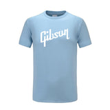 2020 New men tshirt luxury brand Gibson T Shirts Men Music Rock Man t shirt Short Sleeve T-Shirt Hip Hop Mens Tee Shirt Tops