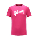 2020 New men tshirt luxury brand Gibson T Shirts Men Music Rock Man t shirt Short Sleeve T-Shirt Hip Hop Mens Tee Shirt Tops