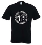 ANIMAL LIBERATION T-SHIRT - Vegetarian Vegan Rights Testing Political   Cool Casual pride t shirt men Unisex New Fashion tshirt