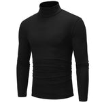 2019 High collar Compression Shirts Men Bodybuilding Sportswear T-shirt Long Sleeve Top Gyms T Shirt Men Fitness Tight