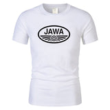 mens t shirts fashion  trending Jawa T Shirt Tops New Summer Fashion Short Sleeve Cotton Motorcycle T-shirt gift for boyfriend