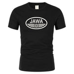 mens t shirts fashion  trending Jawa T Shirt Tops New Summer Fashion Short Sleeve Cotton Motorcycle T-shirt gift for boyfriend