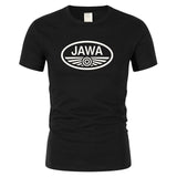 mens t shirts fashion  trending Jawa T Shirt Tops New Summer Fashion Short Sleeve Cotton Motorcycle T-shirt gift for boyfriend