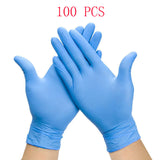 100pcs disposable nitrile Gloves XL work glove Food Cooking Gloves Kitchen Cleaning Universal Household Garden tattoo beauty