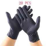 100pcs disposable nitrile Gloves XL work glove Food Cooking Gloves Kitchen Cleaning Universal Household Garden tattoo beauty